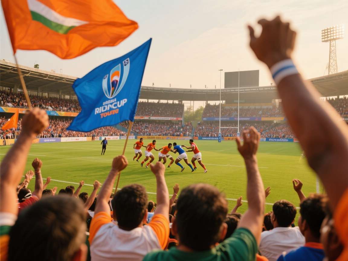 Rugby World Cup India Tour - Diwali Celebration Event Rugby World Cup India Tour Diwali event
